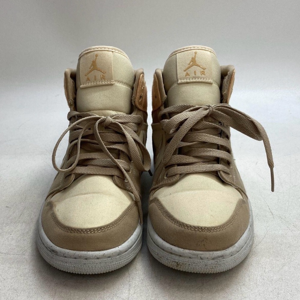 Nike Tan and Cream High-Top Sneakers - Picture 3 of 5